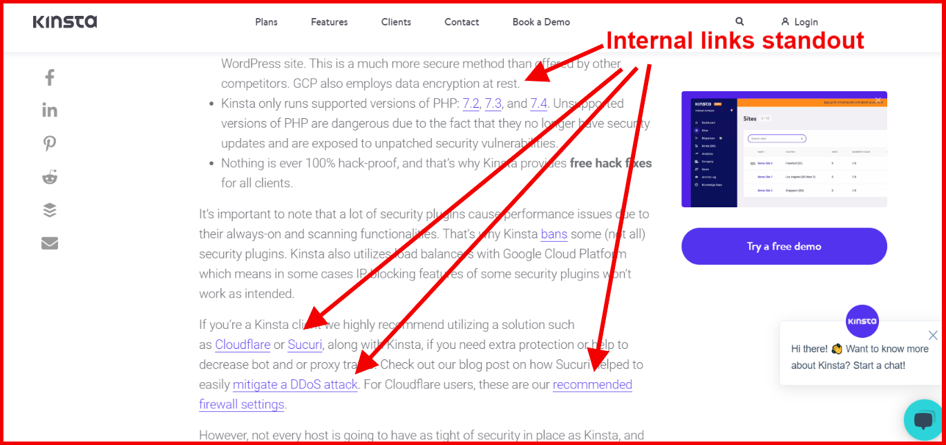 how to do internal linking for seo and improve CTR