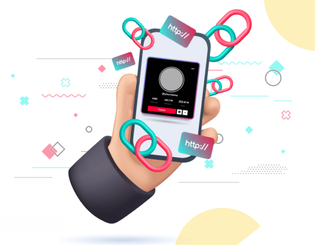 How to add links to your TikTok bio on phone