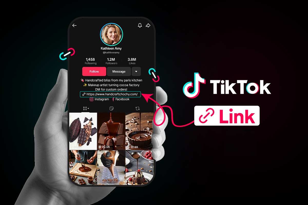 What is a TikTok link in bio