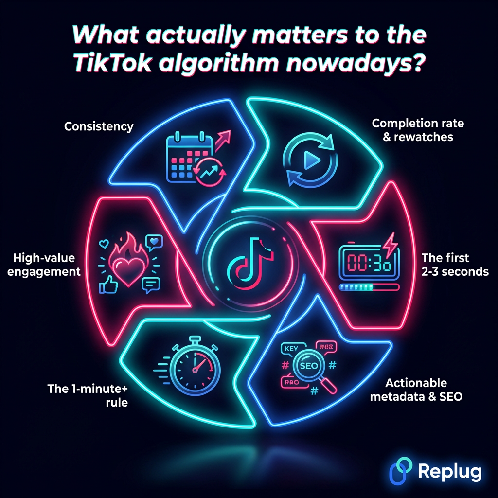 What actually matters to the TikTok algorithm nowadays