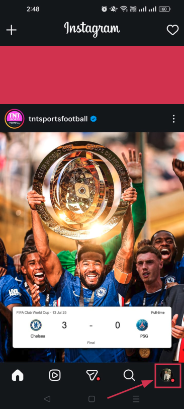Instagram profile icon