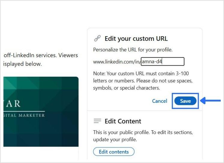 Save your LinkedIn URL - replug.io 