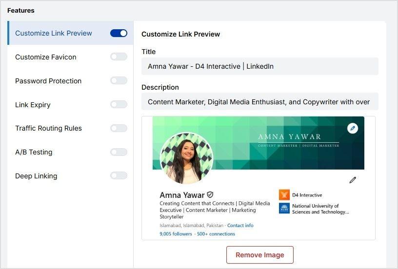 Link preview after - replug.io 