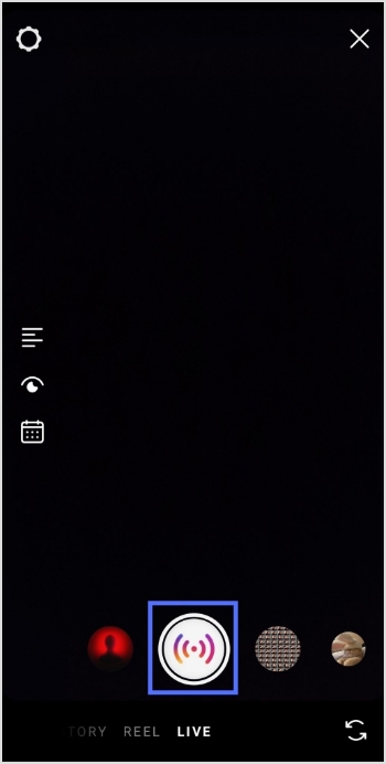 live button