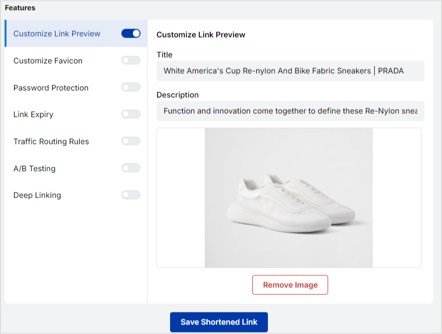 Customize link preview