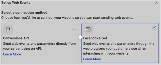 Select-connection-method