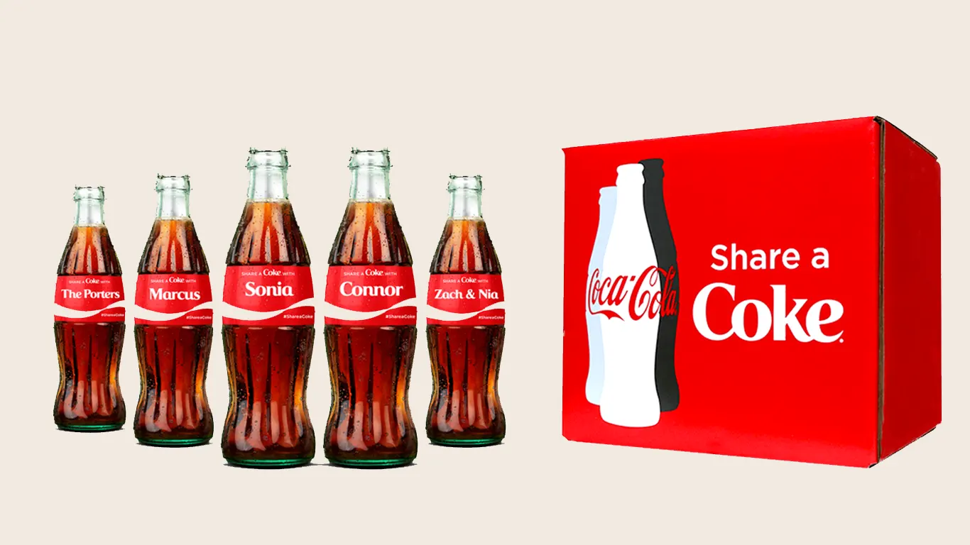 Coca-Cola: “Share a Coke”