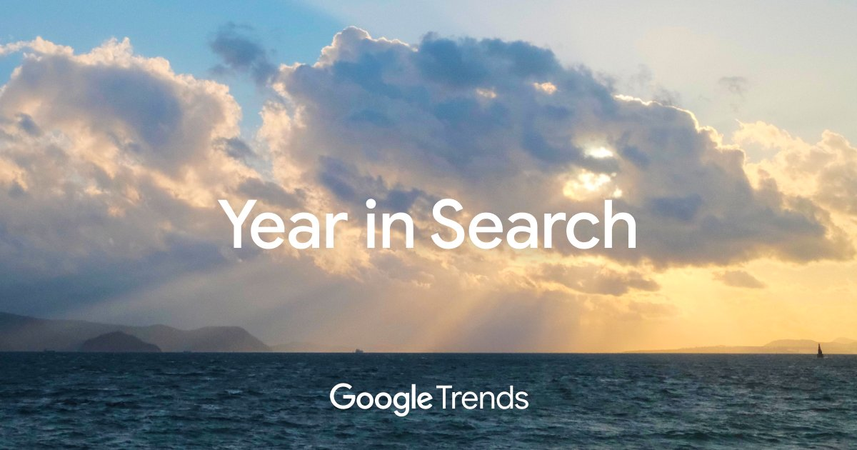 Google: “Year in Search”