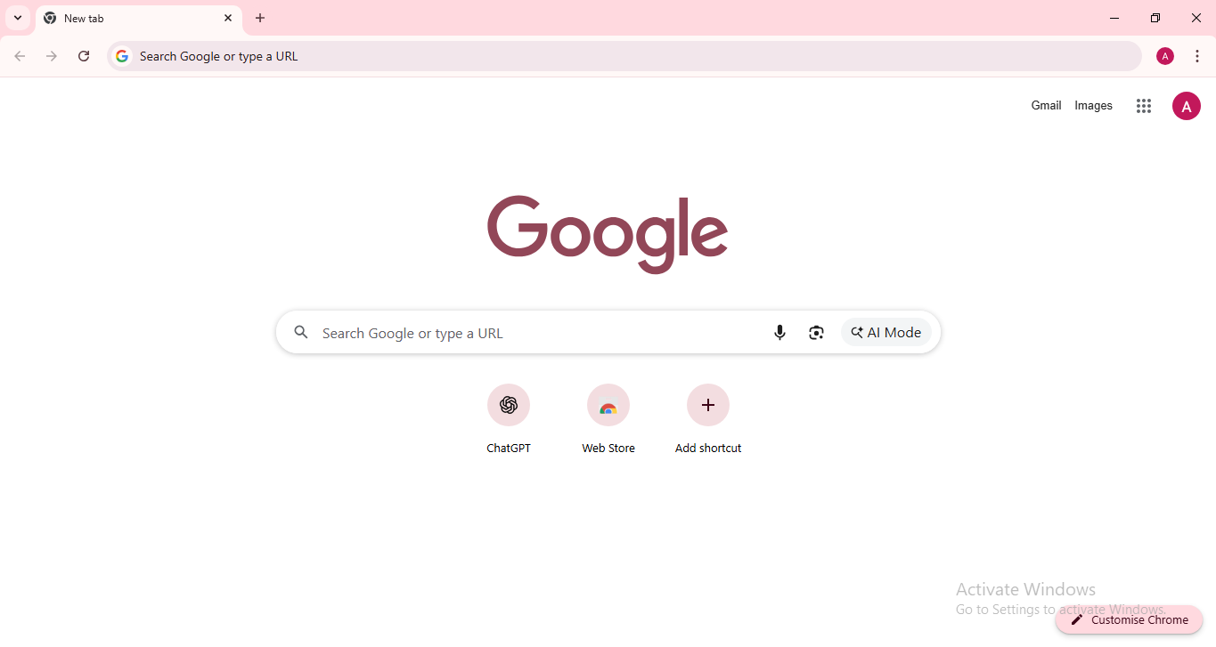Open Google Chrome on your computer