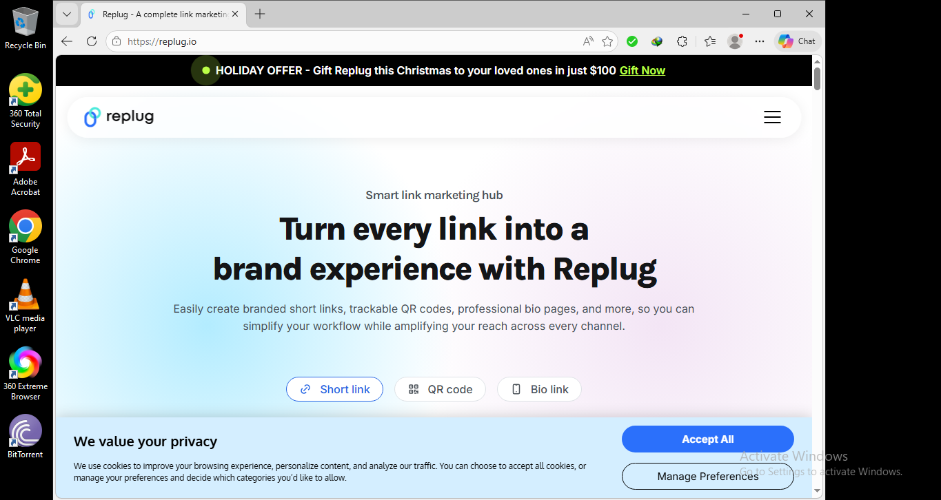 Resize the Edge window
