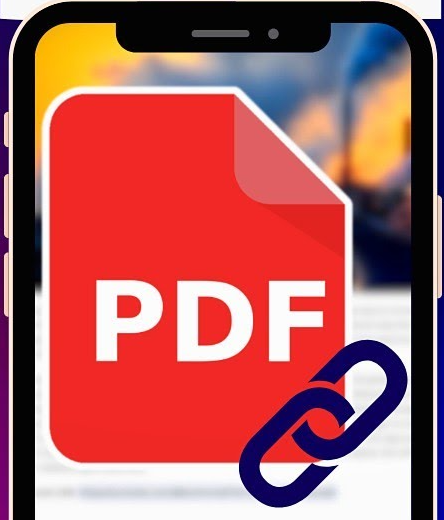 How to convert a PDF to a link in mobile