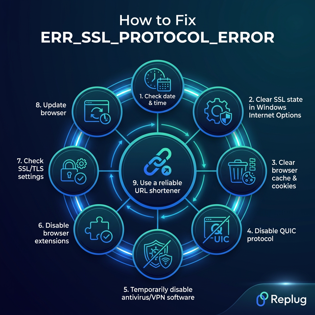 How to fix ‘ERR_SSL_PROTOCOL_ERROR’
