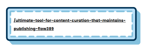 Long URL slug example