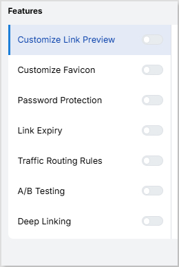 Replug’s additional link management features