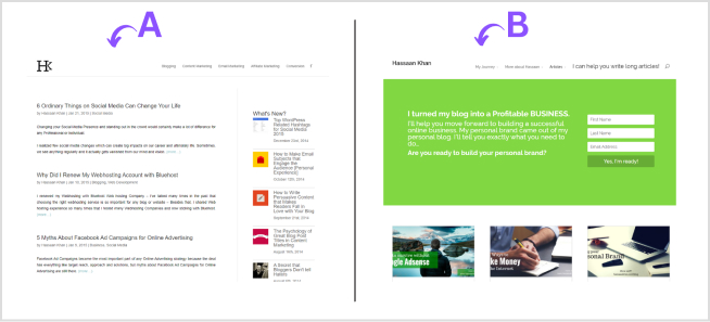 landing-page-testing