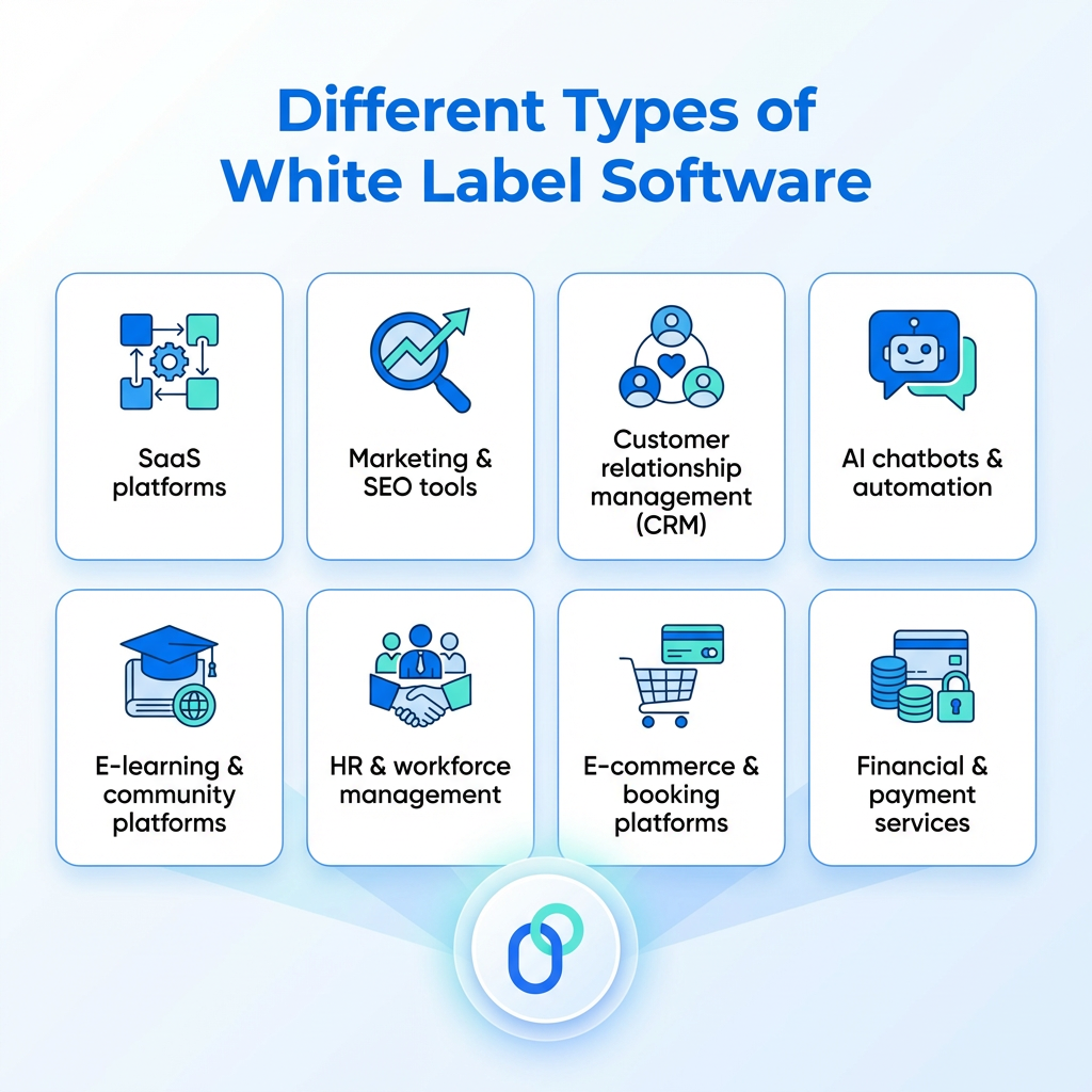 Different types of white label software