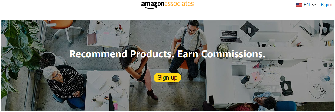 Amazon Associates - Amazon affiliate program