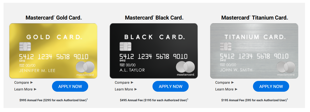 luxury card