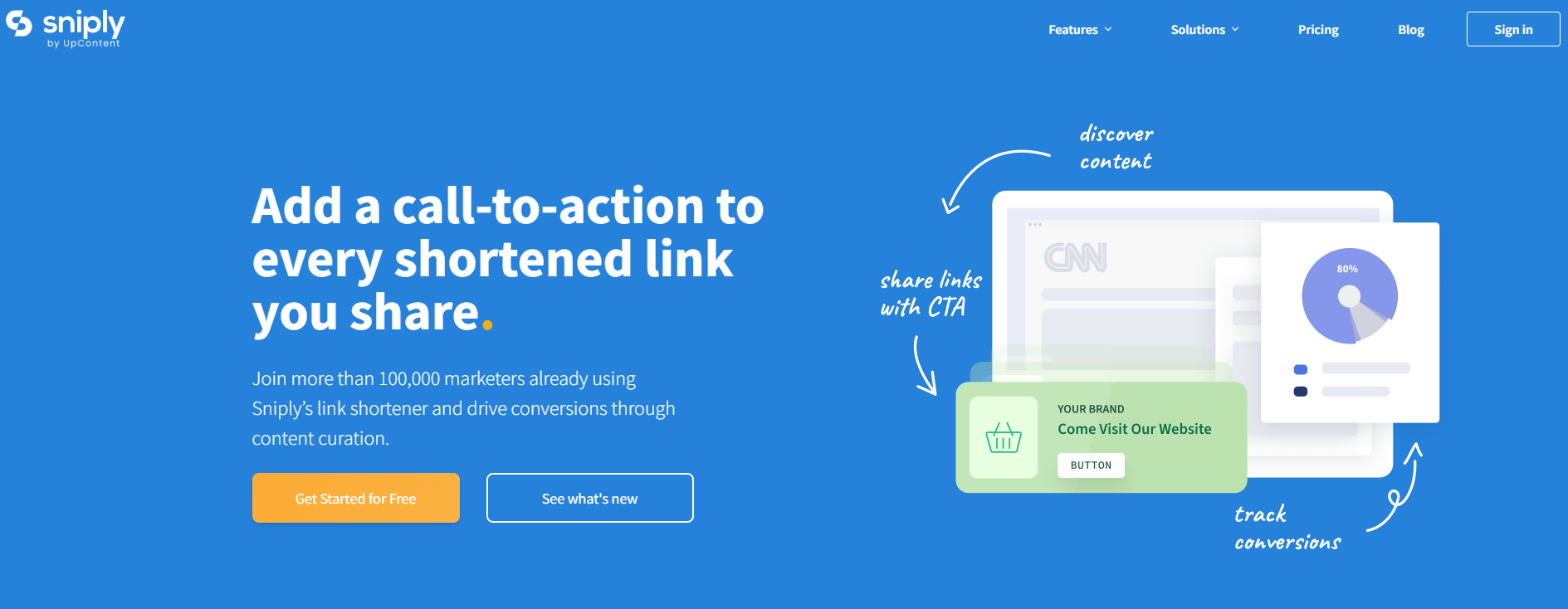 Sniply Homepage