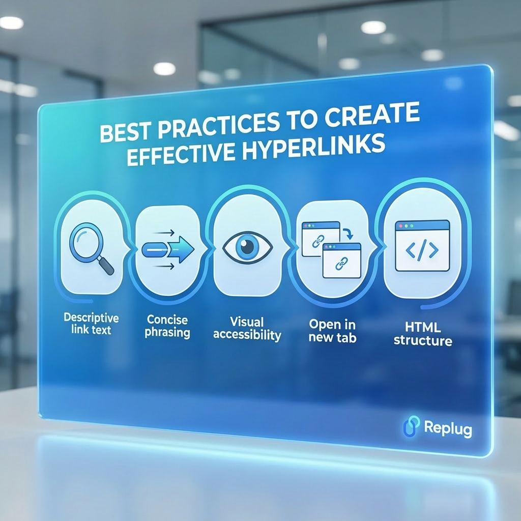 Best practices to create effective hyperlinks