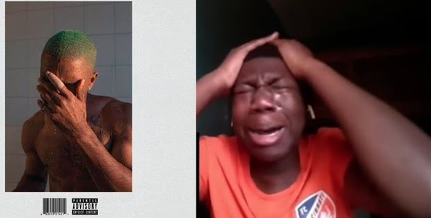 Frank Ocean's reaction