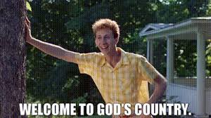 “God's country” meme