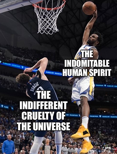 “Indomitable human spirit” aesthetic