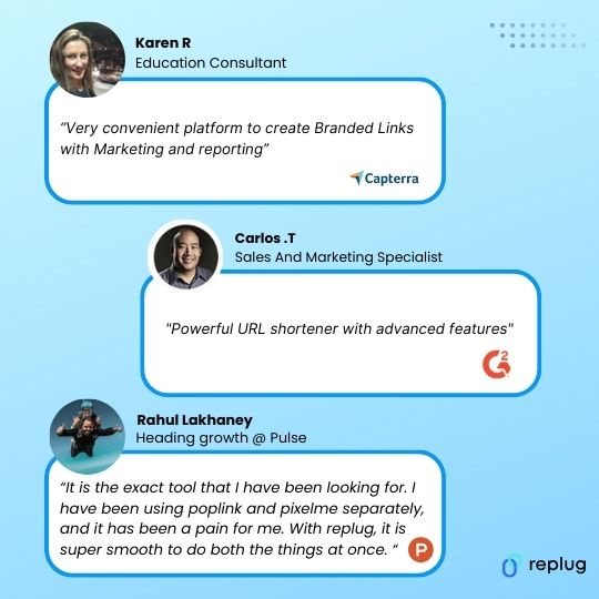 Replug customer reviews