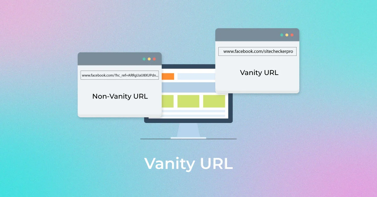What is a vanity URL