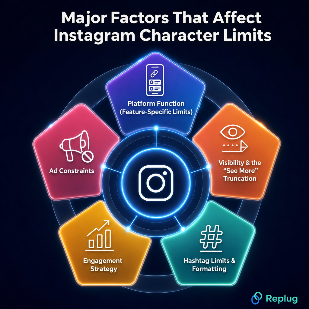 Major factors that affect Instagram character limits