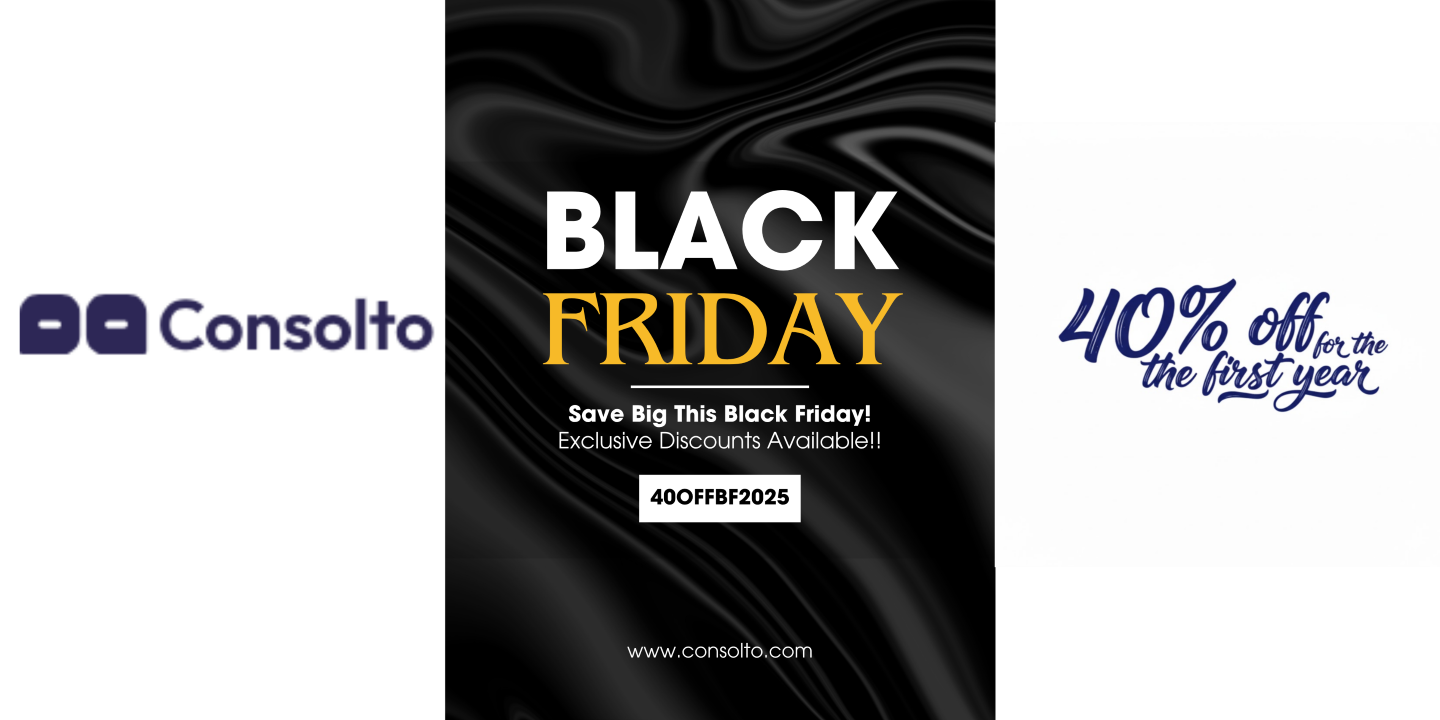 Consolto Black Friday Sale 2025