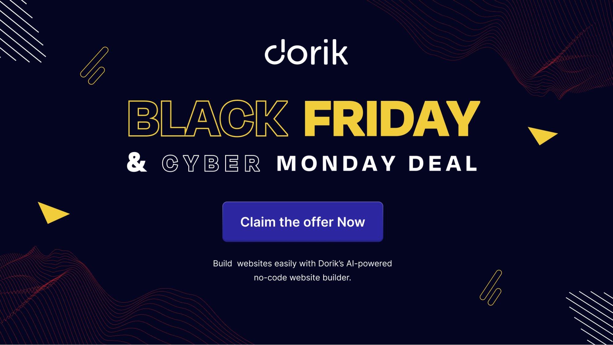 Dorik Black Friday Sale 2025