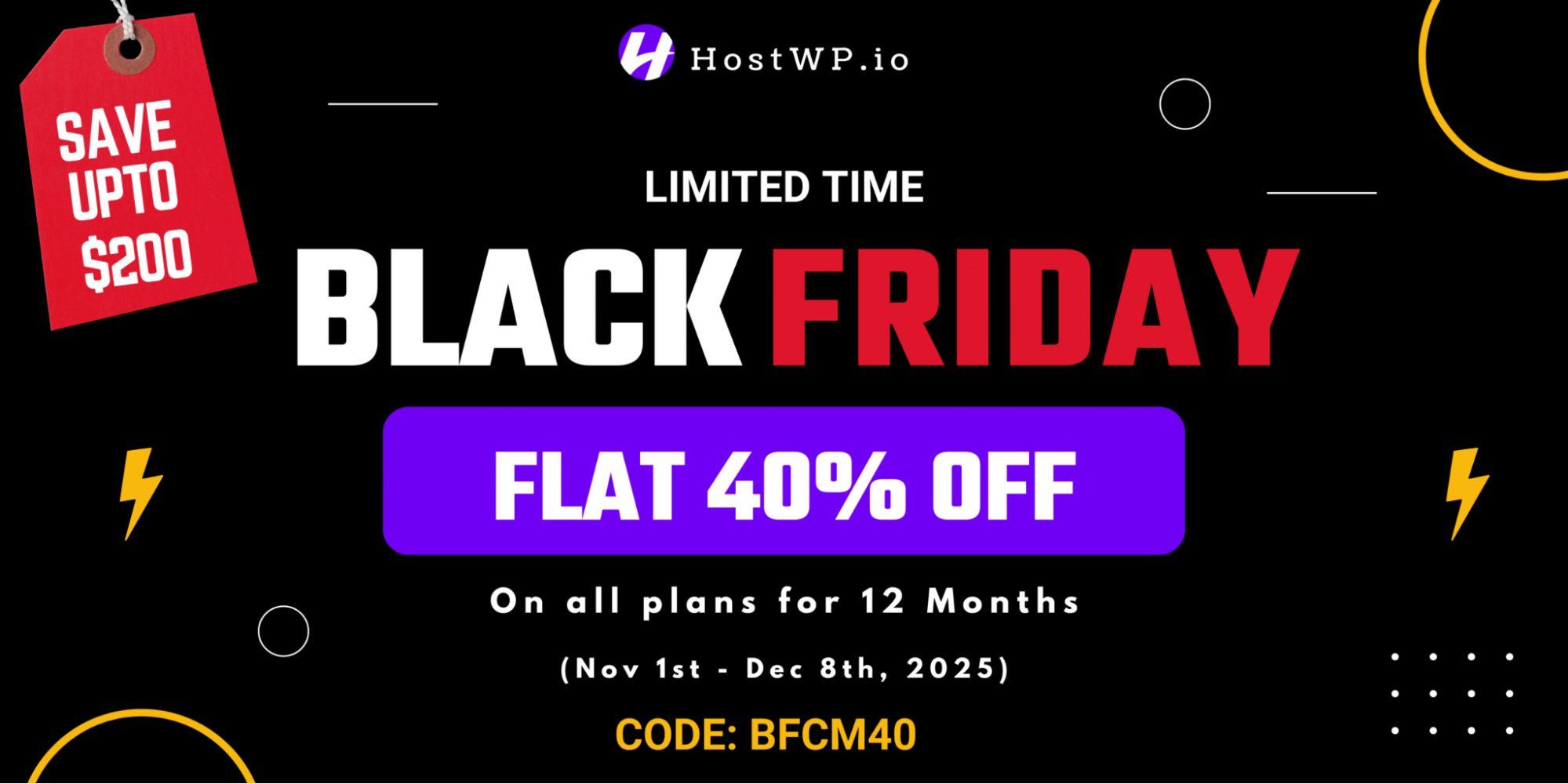 HostWP.io Black Friday Sale 2025