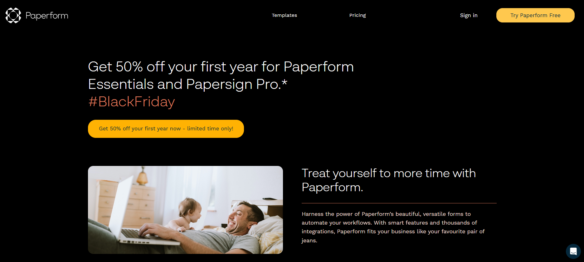 Paperform Black Friday Sale 2025