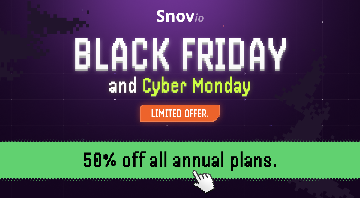 Snov.io Black Friday Sale 2025