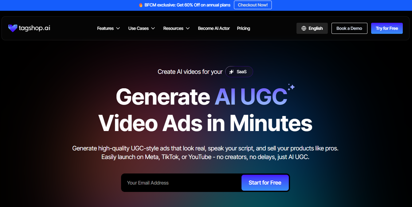 Tagshop AI Black Friday Sale 2025