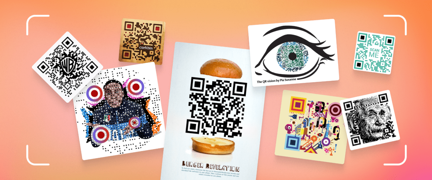 Styles of QR codes