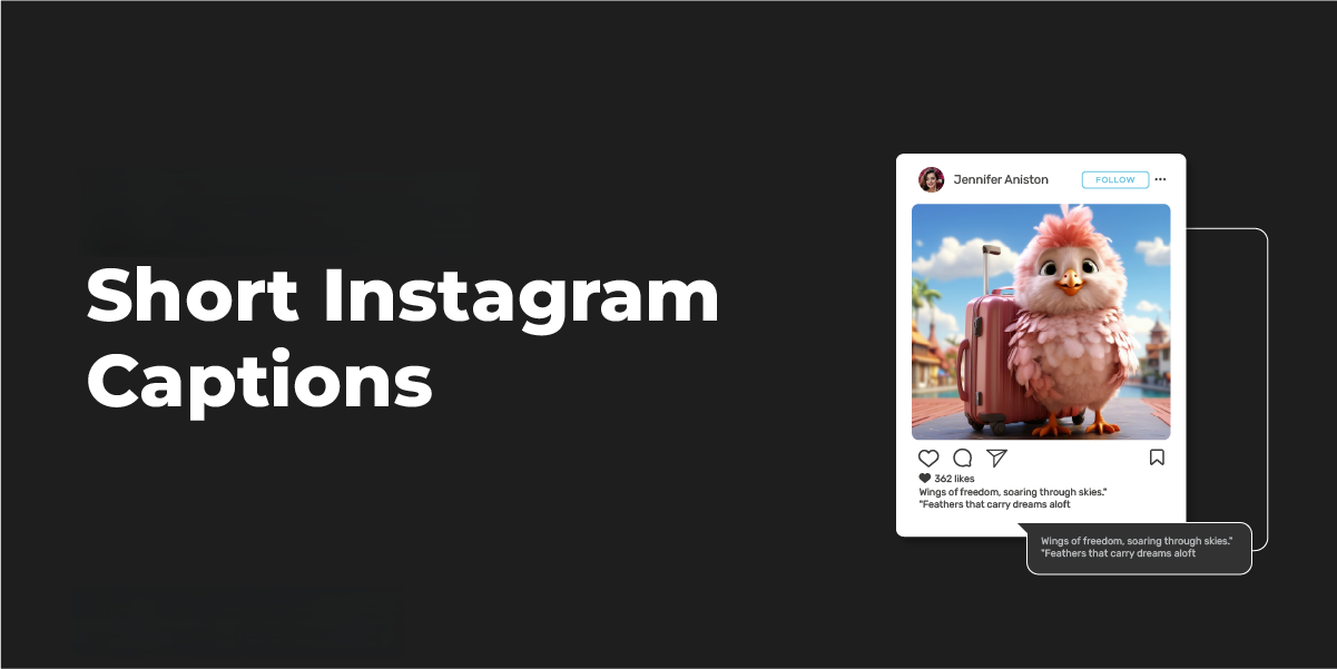 Short Instagram caption ideas