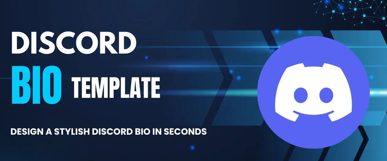 Discord bio templates