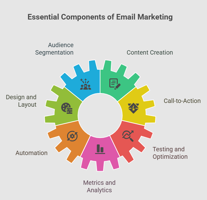 Key components of email marketing