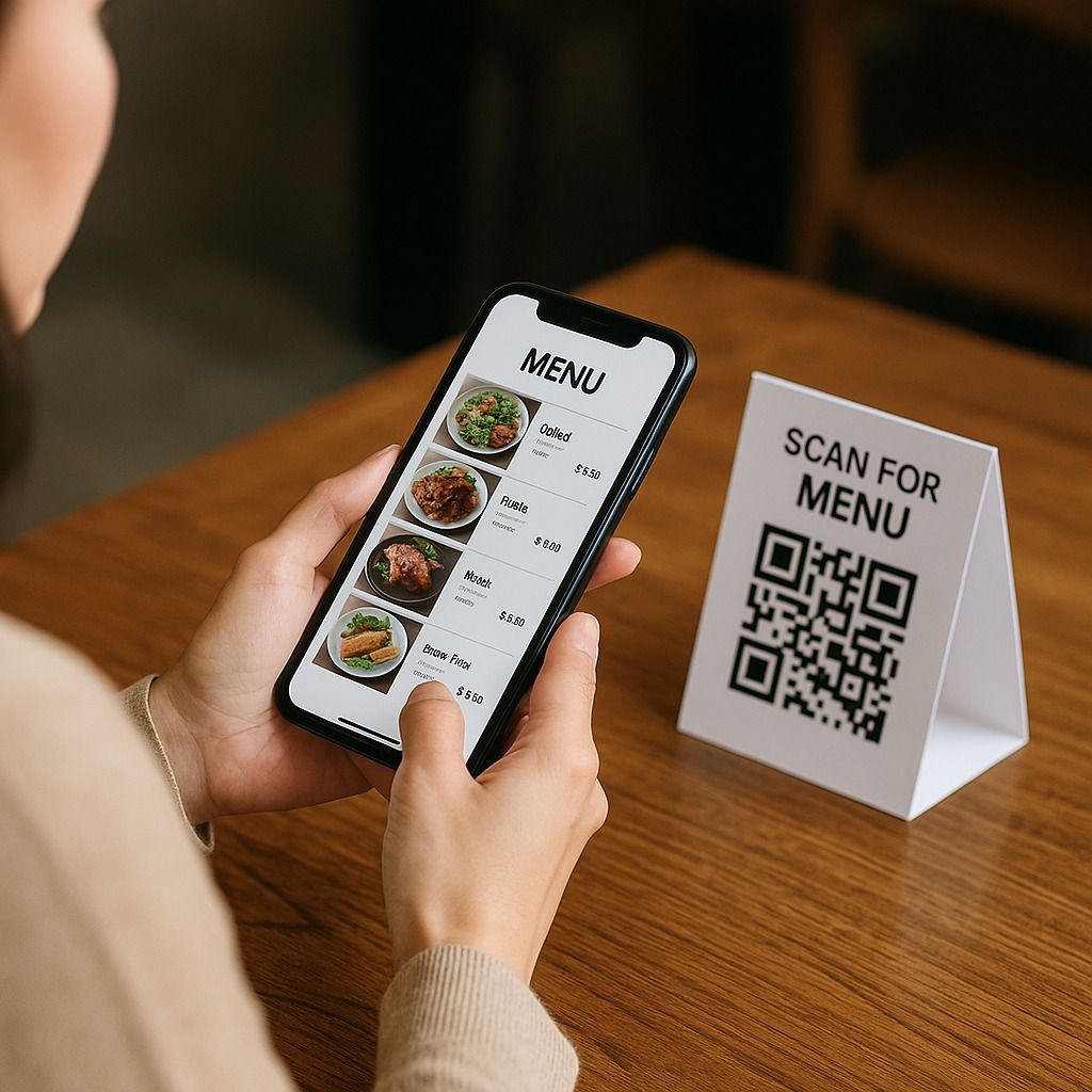 Menu QR code