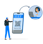 Scan-to-call QR code