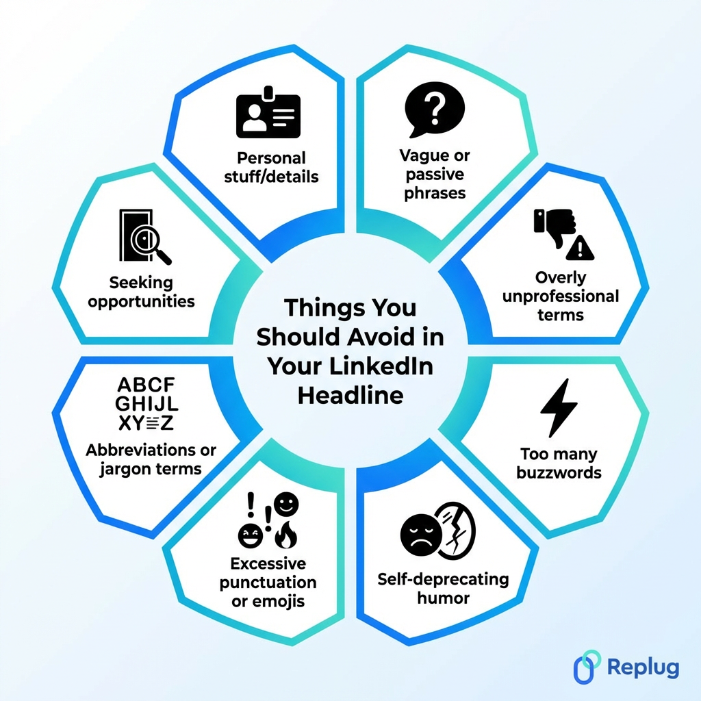 Things you should avoid in your LinkedIn headline